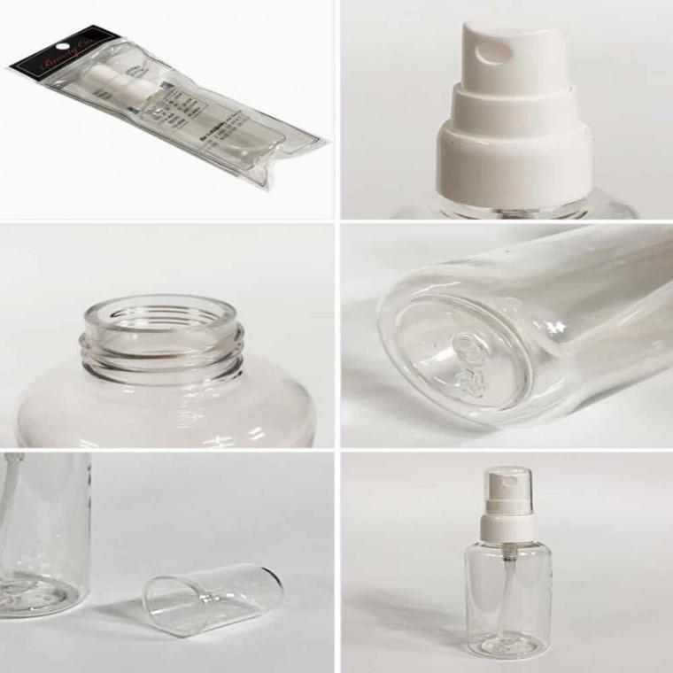 투명 스프레이 60ml 향수스프레이 향수용기 아로마스프레이 탈취제용기 휴대용공병 미스트공병 아로마공병