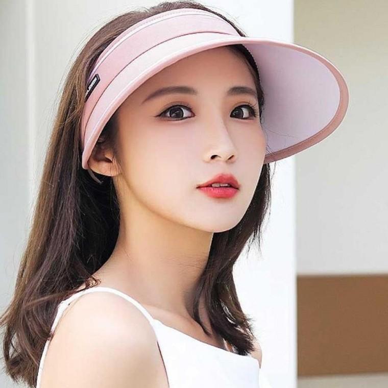 여름 나들이 썬캡 선바이저 챙 엄마 여성 중년 모자