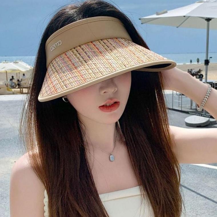 모자 여름 여성 밀짚 1P 패션 바캉스 휴양지 컬러 썬캡