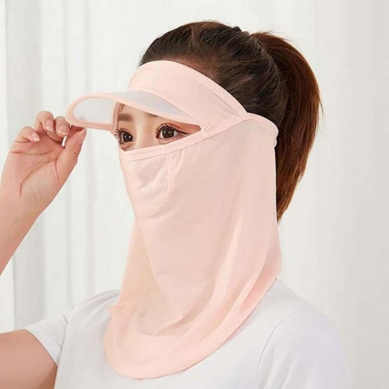 레쉬가드 마스크 2P 차단 낚시 썬캡