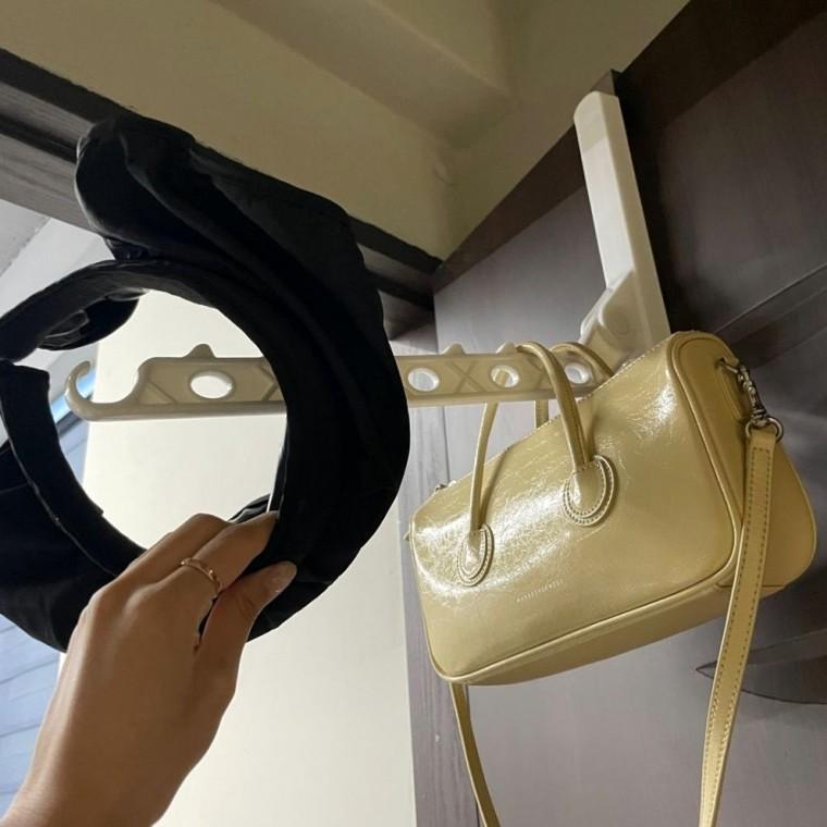문걸이건조대 접이식 빨래건조대 화이트 도어행거 빨랫대