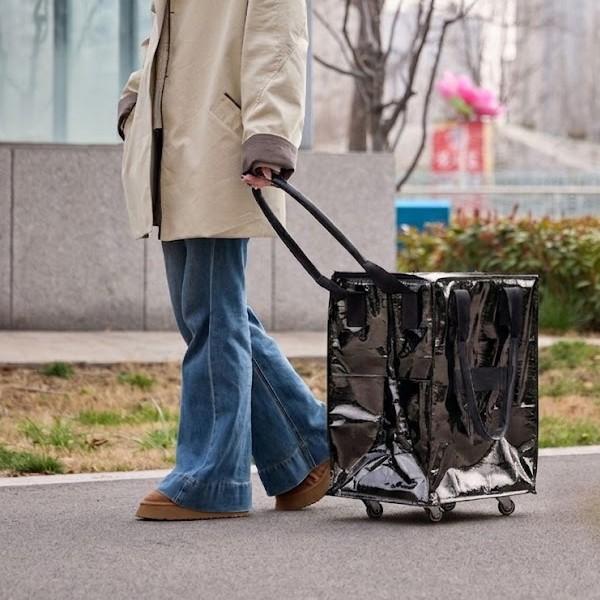 접이식 롤링카트 쇼핑 캐리어 60L 고급형 보급형