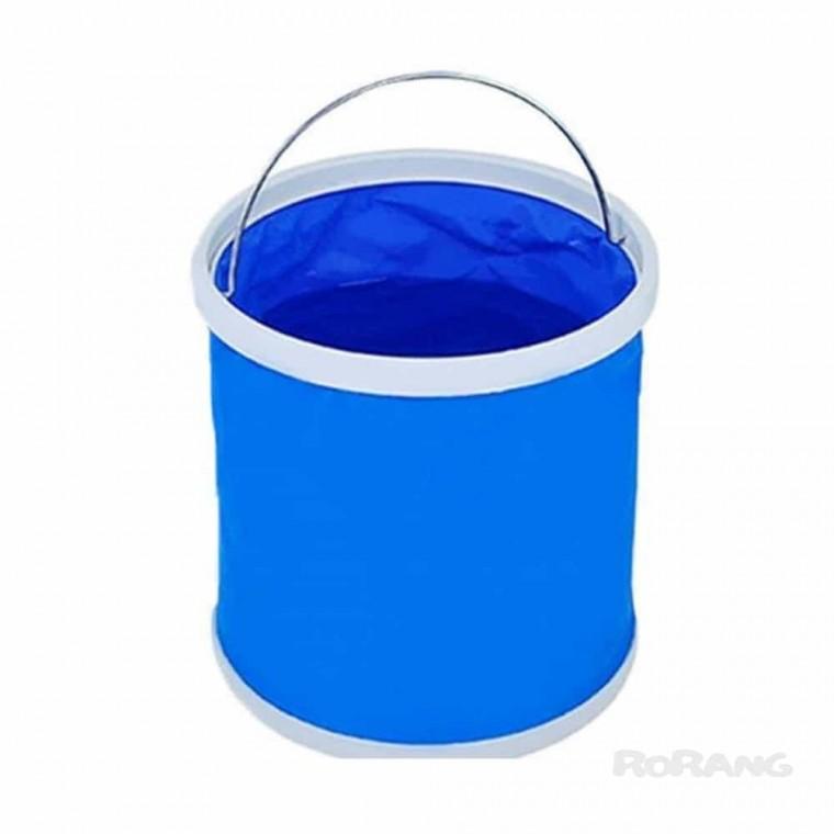 접이식물통 실리콘버킷 대용량버킷 세차 세제통 9L