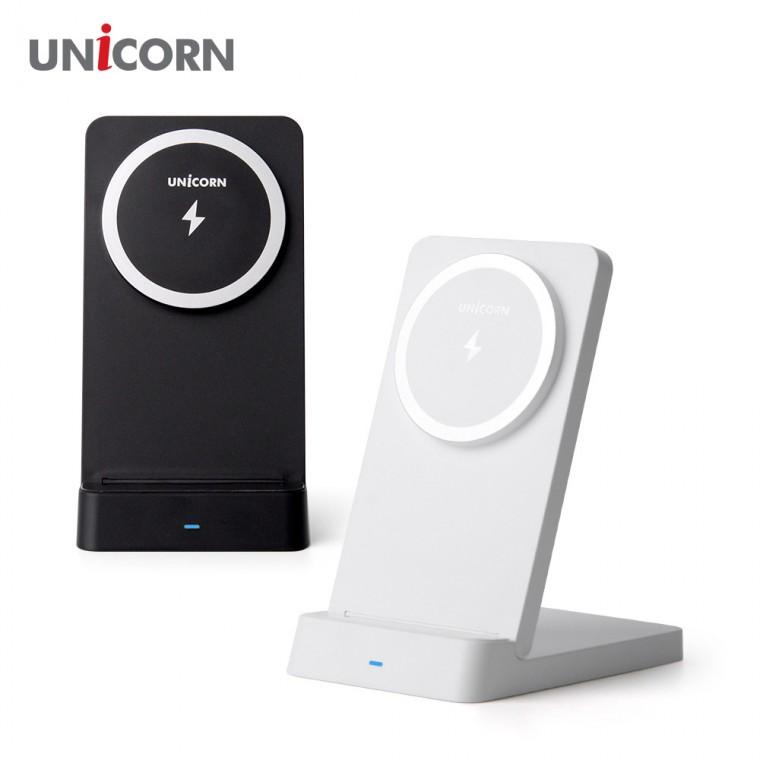 유니콘 맥세이프 무선충전기 15W 접이식 스탠드거치대 PD3.0 QC3.0지원 ZQ-M15W