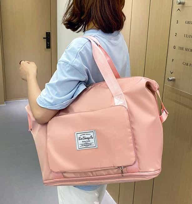 확장형 보스턴백 여행보조가방 접이식보스턴백 기내용보조가방