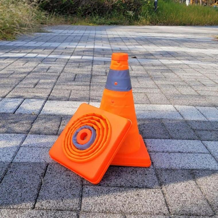 접이식 라바콘 30CM 방수 주차꼬깔 꼬깔콘