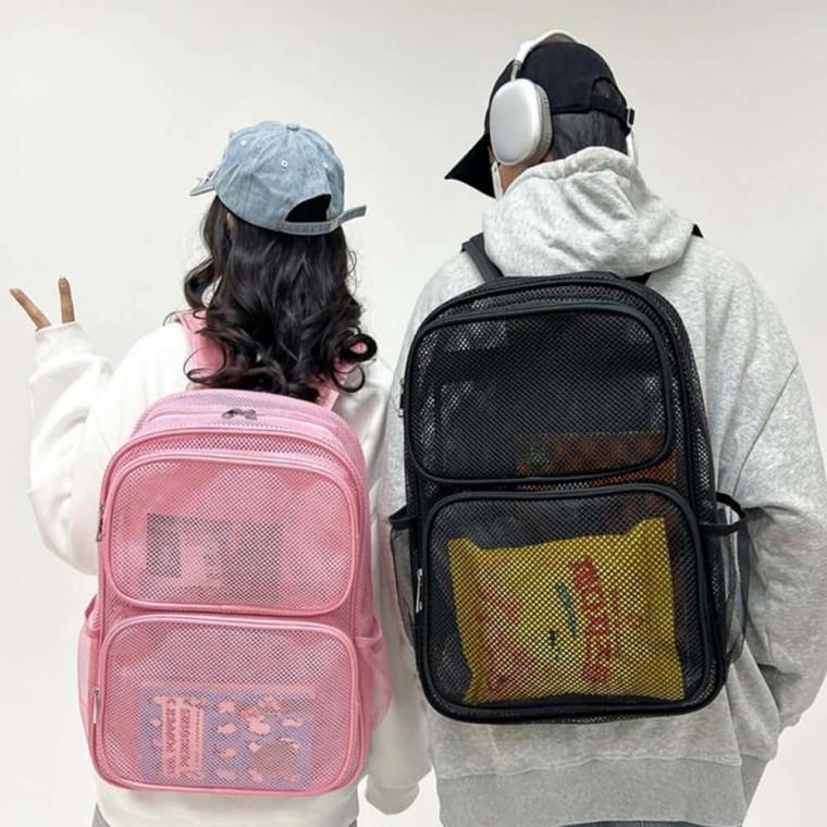 메쉬 백팩 3가지 컬러 여행용가방 등산가방 다용도스포츠백