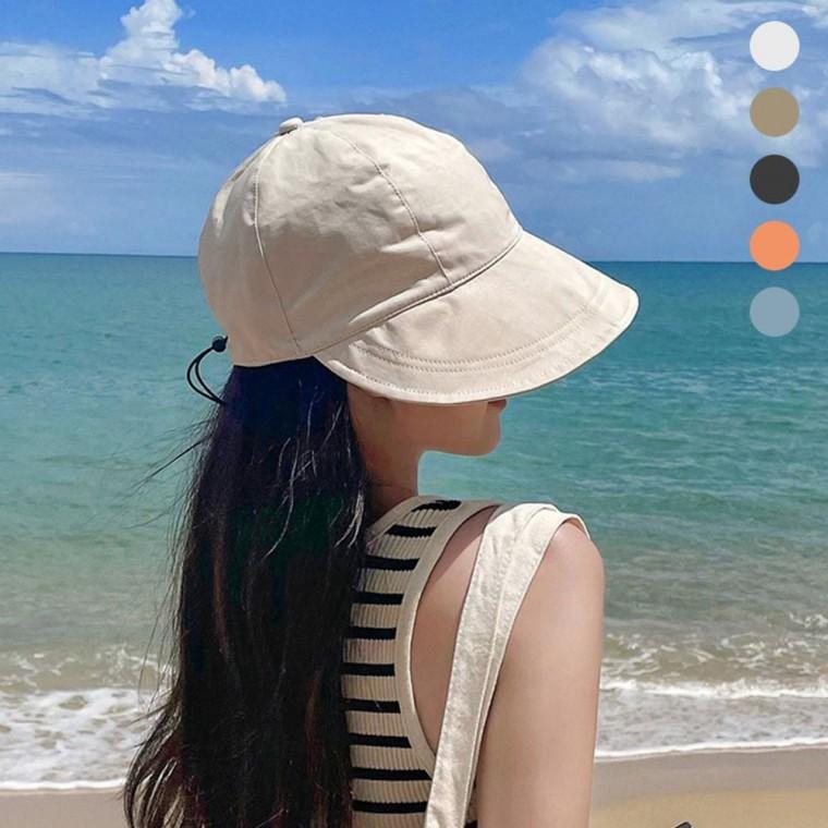 메쉬 골프 스트링 캡 모자 보닛햇 볼캡 창넓은모자 여름모자 여성모자 비치모자