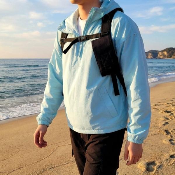 스마트폰 전용 파우치 등산 배낭 백팩 연결 핸드폰 보관 케이스 작업용 보조가방