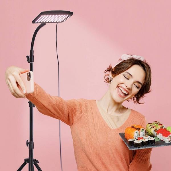 LED 방송용 촬영 조명 자바라마운트 삼각대세트