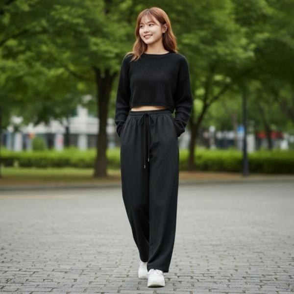 디바턴 벌룬 아이스 모던 와이드바지 SD-260506