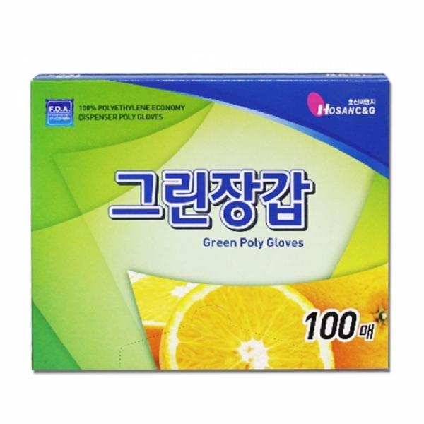 그린 위생장갑 100매