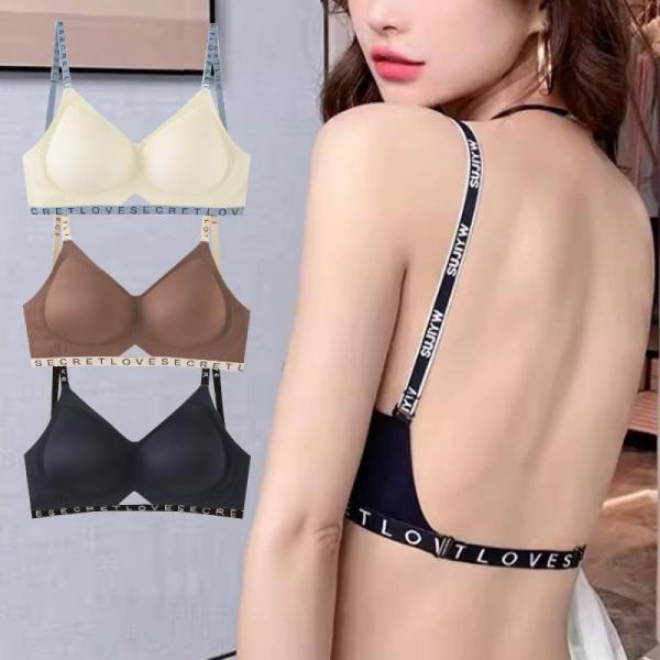 자연스러운 볼륨 패셔너블한 디자인 스포츠 백리스 브라