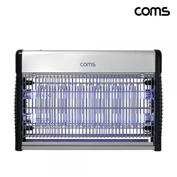 Coms UV LED 모기 퇴치기 12W 실내용 포충기 초파리 살충기 업소용 축사용 PR002