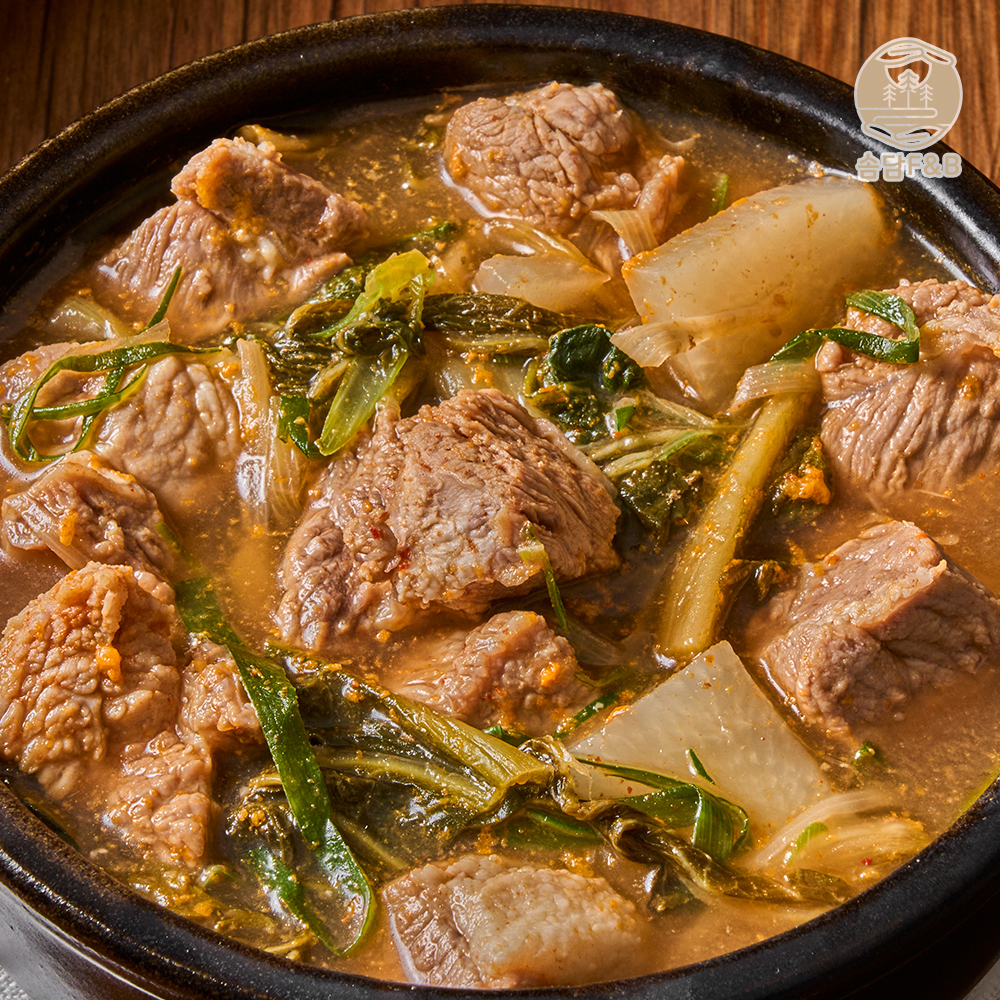 [맛에반하다] 돼지갈비국밥 2종(맑은,얼큰) 600g 각 1팩씩 총 2팩