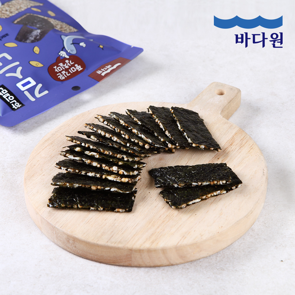 [바다원] 한입만 멸치 김스낵 25g x 3봉