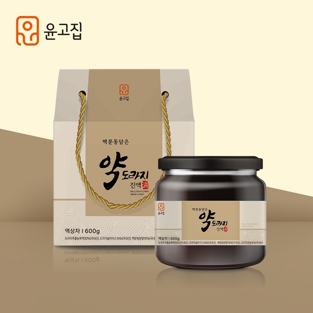 [윤고집] 맥문동담은 약도라지 진액청 600g