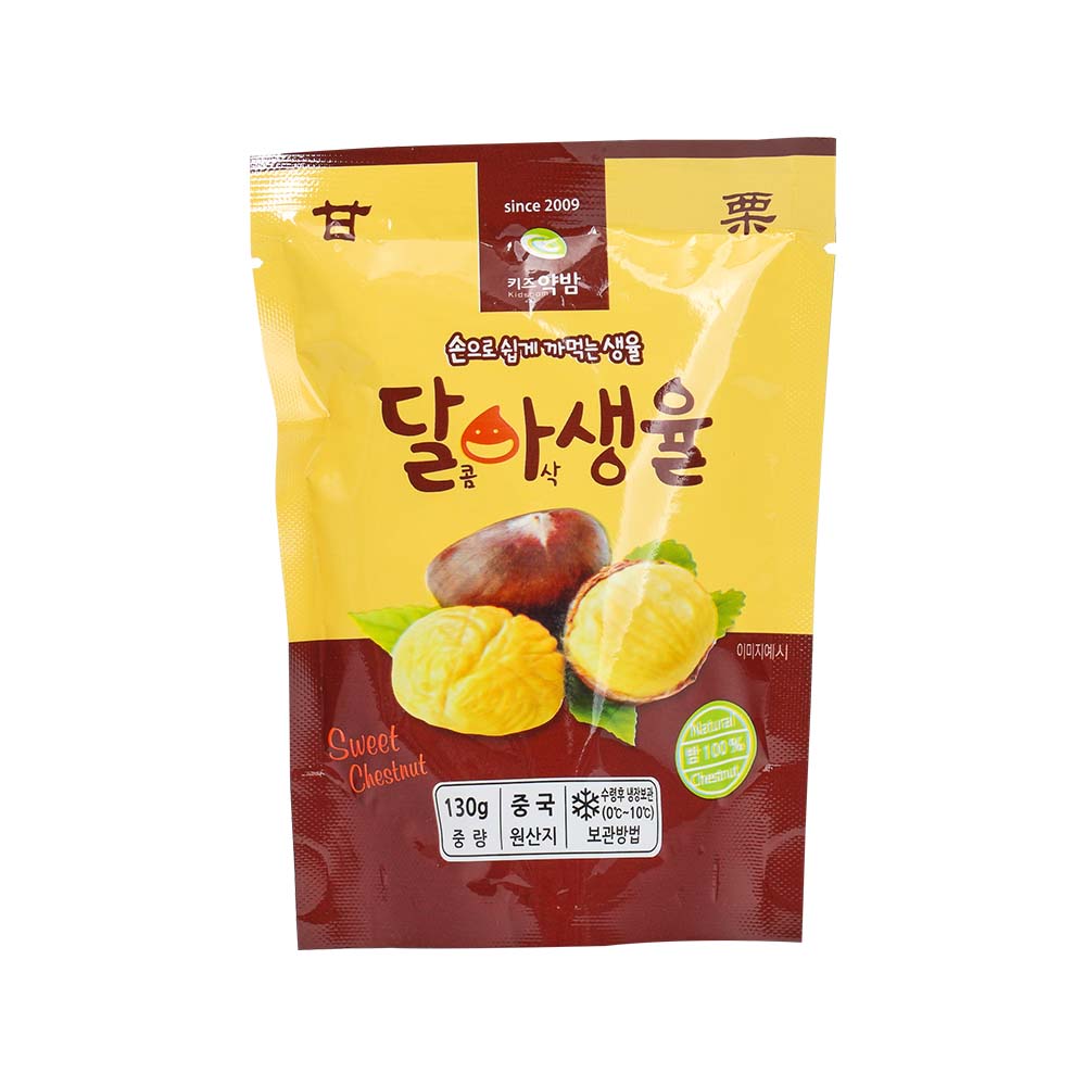[더프레시] 달콤아삭생율 130g (1팩)