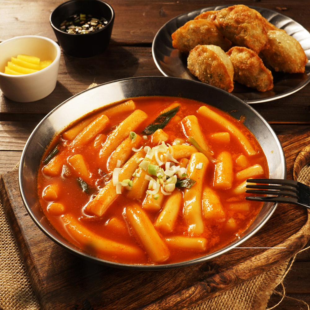 [반야월할매] 만두와떡볶이세트 915g x 3봉