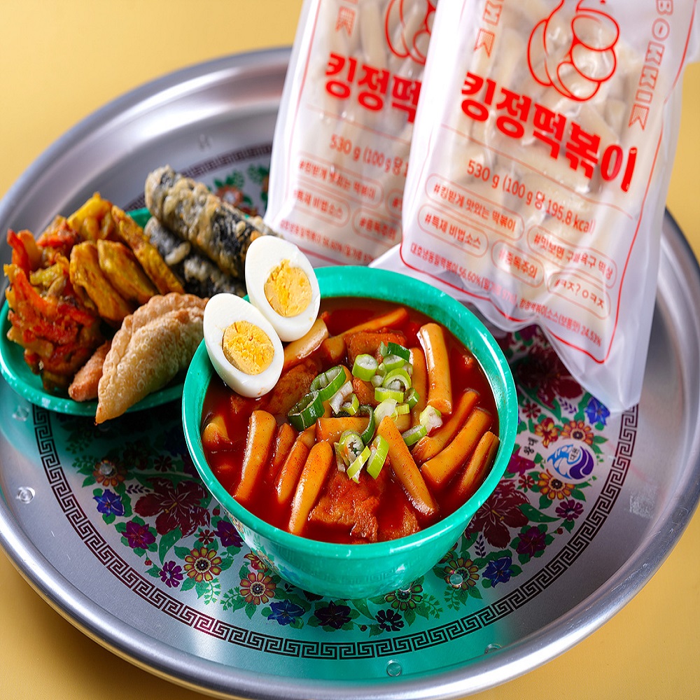 [킹정] 을지로에서 소문난 킹정떡볶이 1+1팩 (매운맛/보통맛)