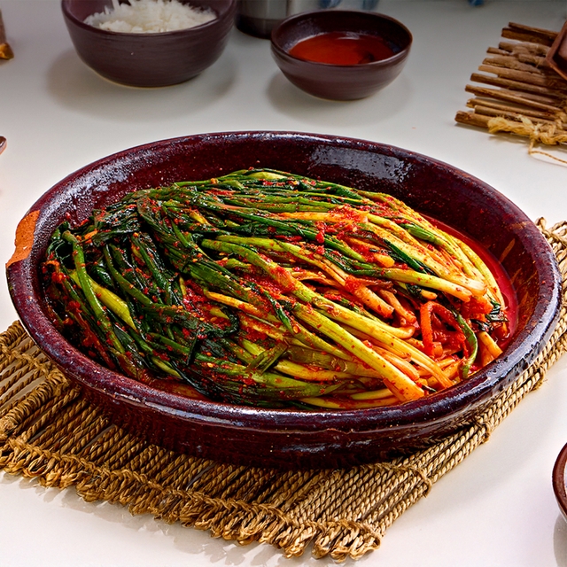 감칠맛 가득한 알싸한 파김치 2kg 1팩