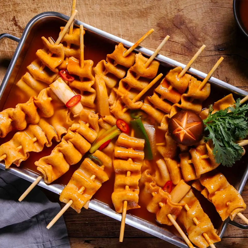 어육80% 밀가루없는 꼬치어묵 360g x 3팩 (꼬치어묵 30개+장국소스 6봉)