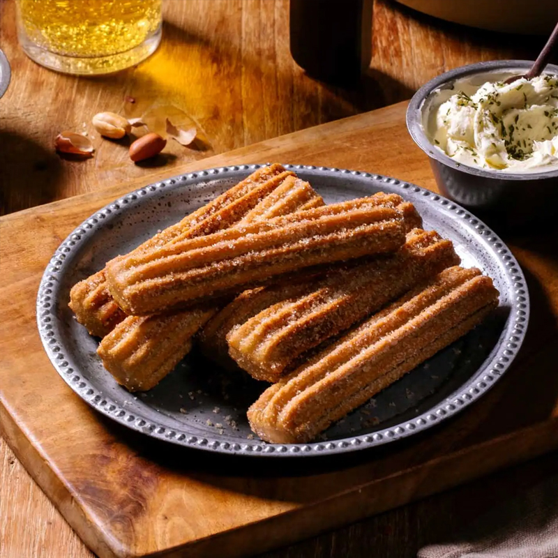 [아빠식당] SNS에서 핫한 놀이동산 츄러스220g x 2팩 (총 20개입)