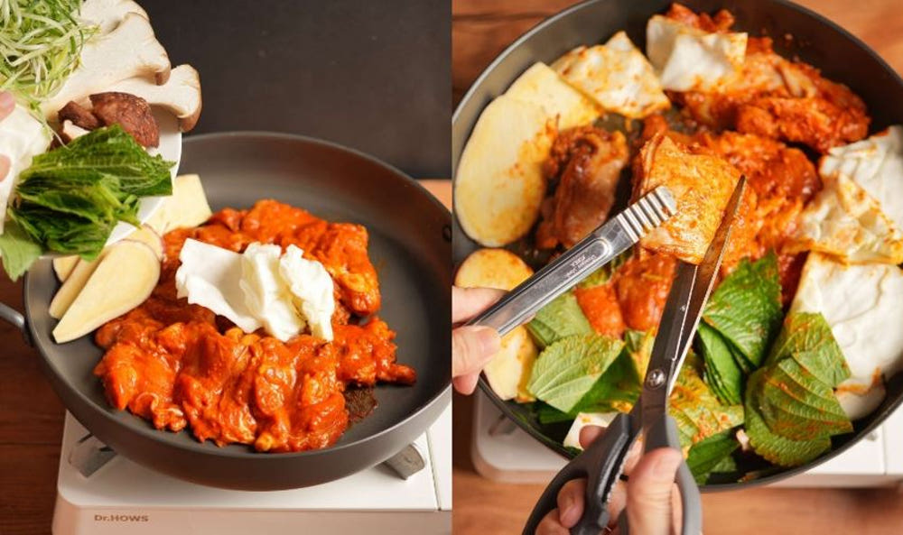 [SD] 허그닭 국내산 춘천 든든 간장/양념 닭갈비 800g (2-3인분)