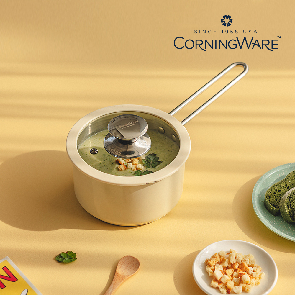 코닝웨어 라일리 스텐 편수냄비 16cm (CW-16-RYLE)