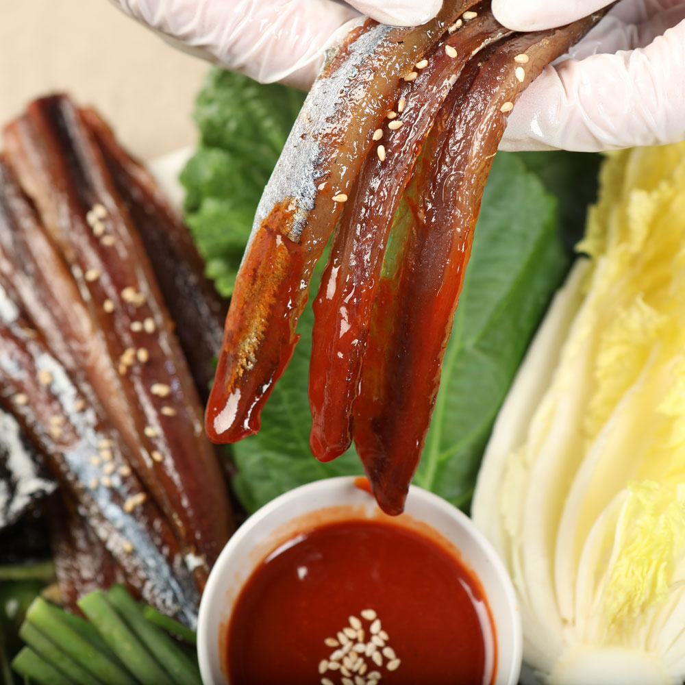 ☆행사특가☆ [더프레시] 포항 구룡포에서 말려낸 쫀든쫀득 과메기 5미 외 골라담기