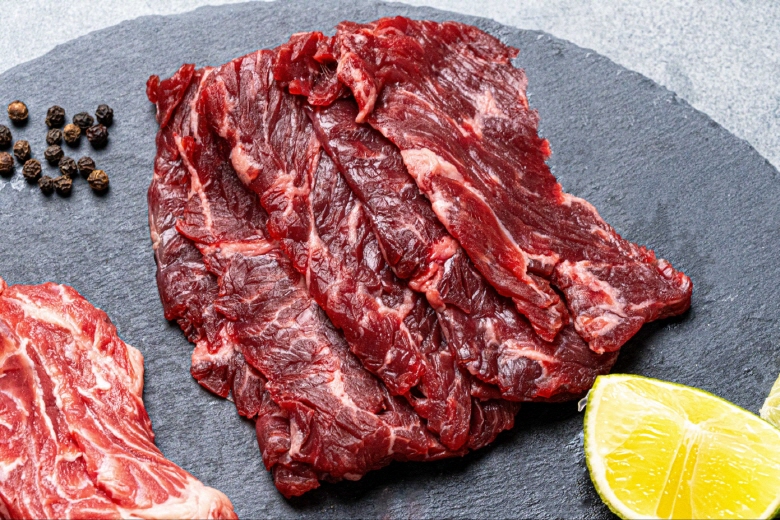 [HY] 푸짐한 소고기 1.2kg 홈파티 세트 (황제갈비살,부채살,토시살,등심,우삼겹)