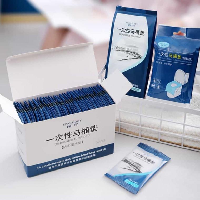 1회용변기커버 변기용품 변기커버시트 휴대용 일회용 변기커버 시트