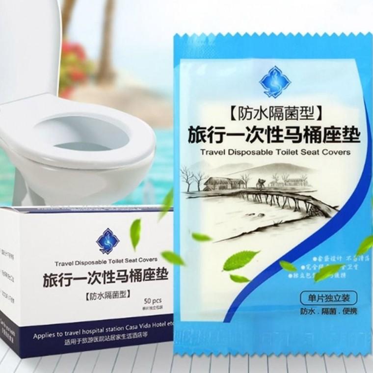 머리감기캡 머리보호캡 변기커버일회용 헤어밴드캡 세안헤어밴드 일회용변기시트 휴대용변기시트(10P)