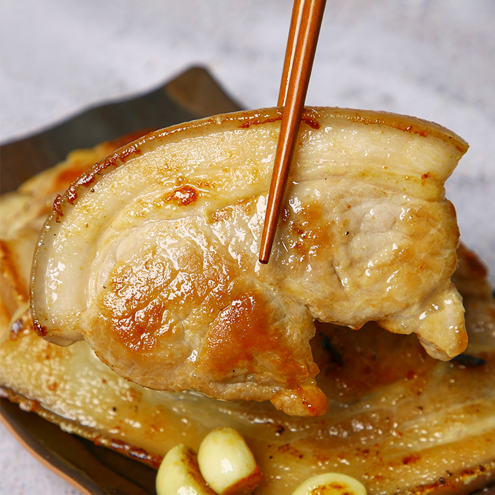 [육즙팡팡] 감칠맛 제주도 흑돼지 돔베고기 500g+500g 2팩(1kg)