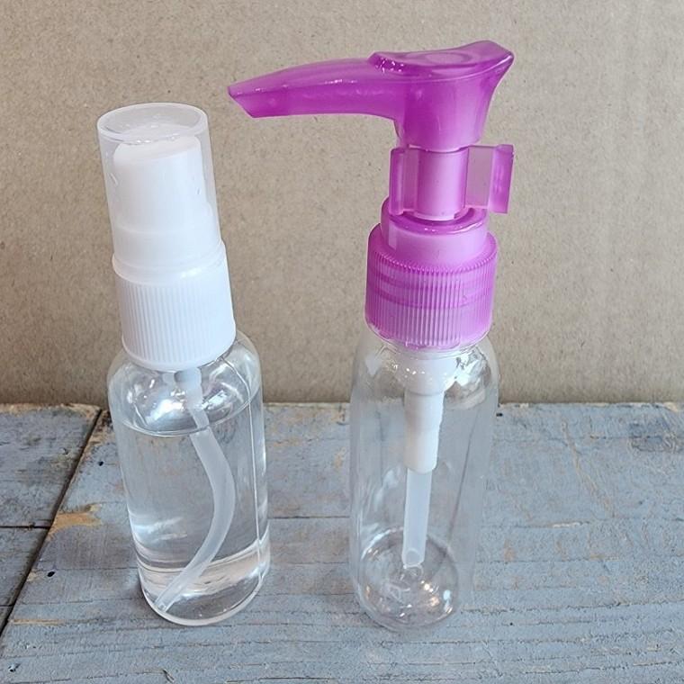 휴대용 30ml 미스트 스프레이 투명 용기 여행용 화장품 로션 공병 향수병 리필