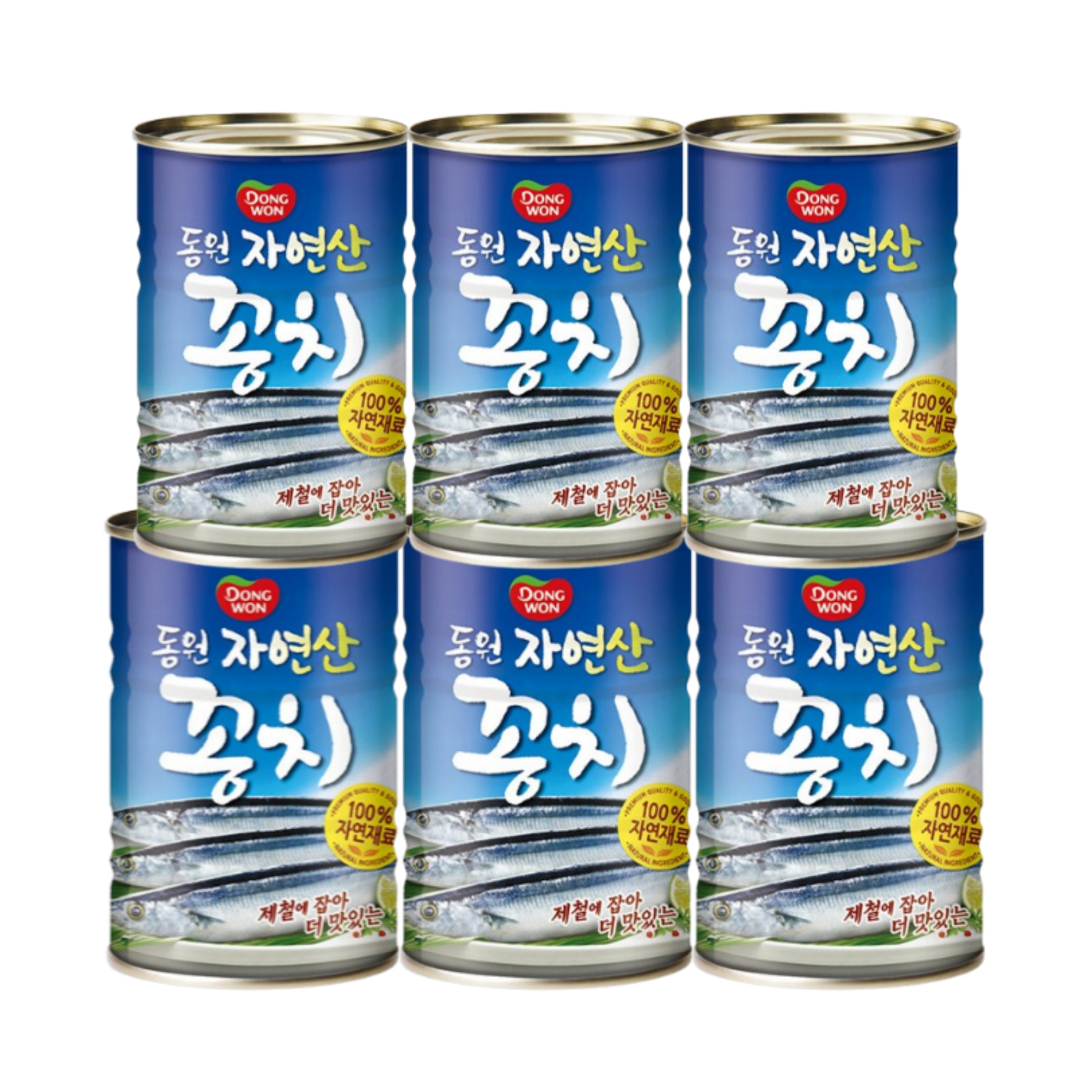 [동원] 자연산 꽁치 300g x 6캔