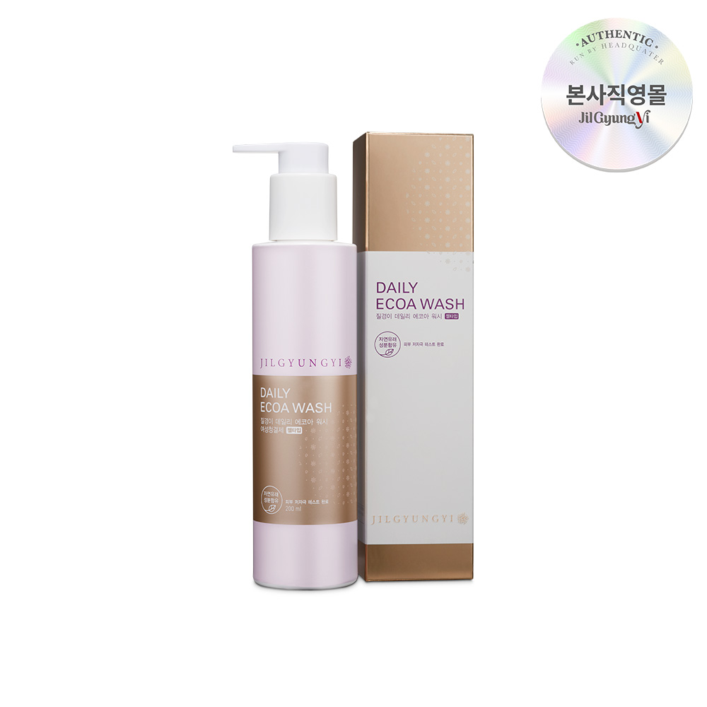 질경이 여성청결제 데일리 에코아워시 골드젤 200ml