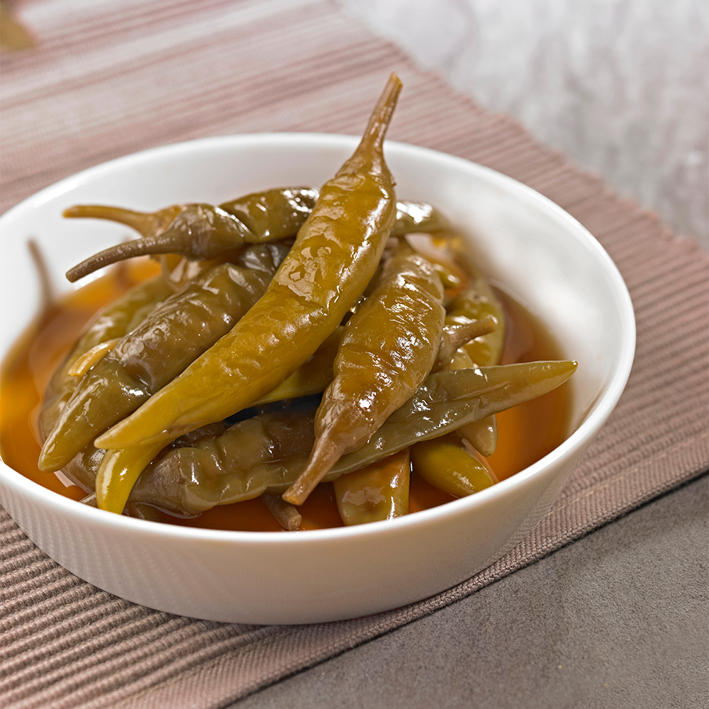 [전통장명가] 순창 밑반찬 간장고추 장아찌 500g~1kg