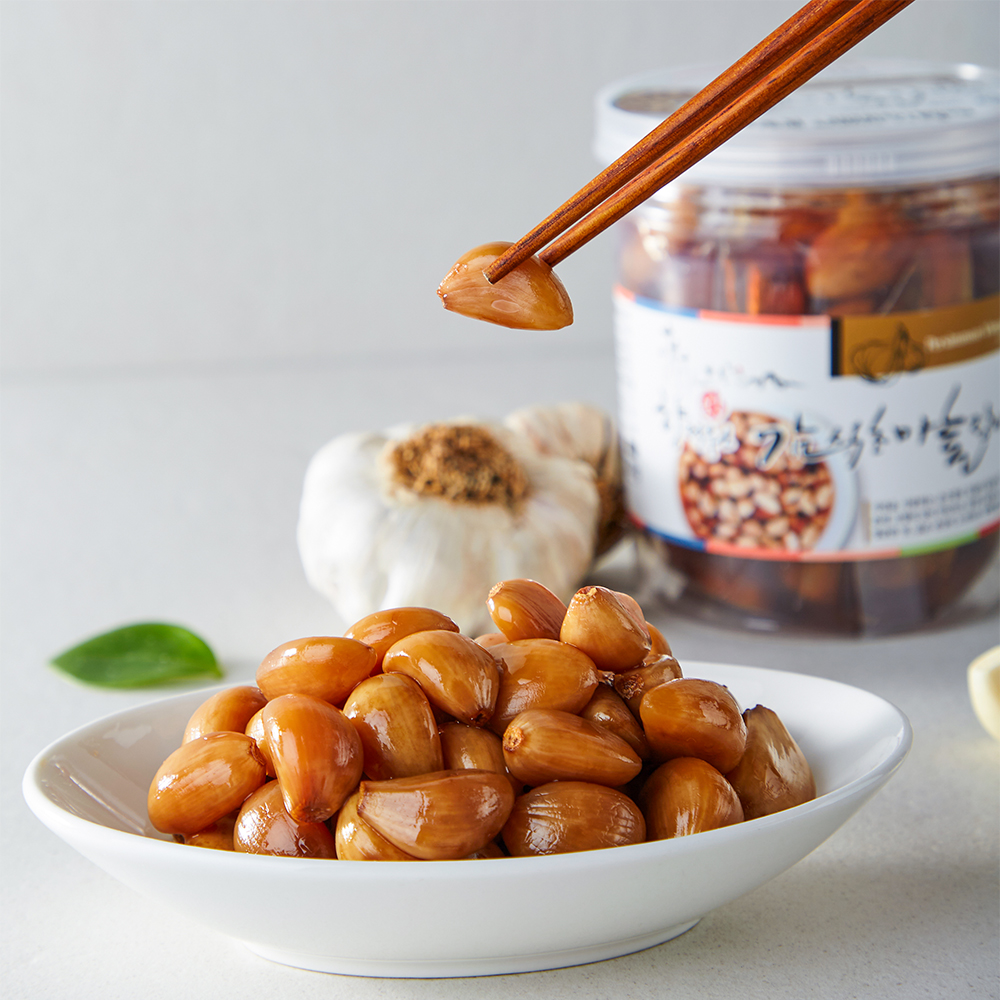 [전통장명가] 순창 밑반찬 감식초마늘 장아찌 200g~1kg