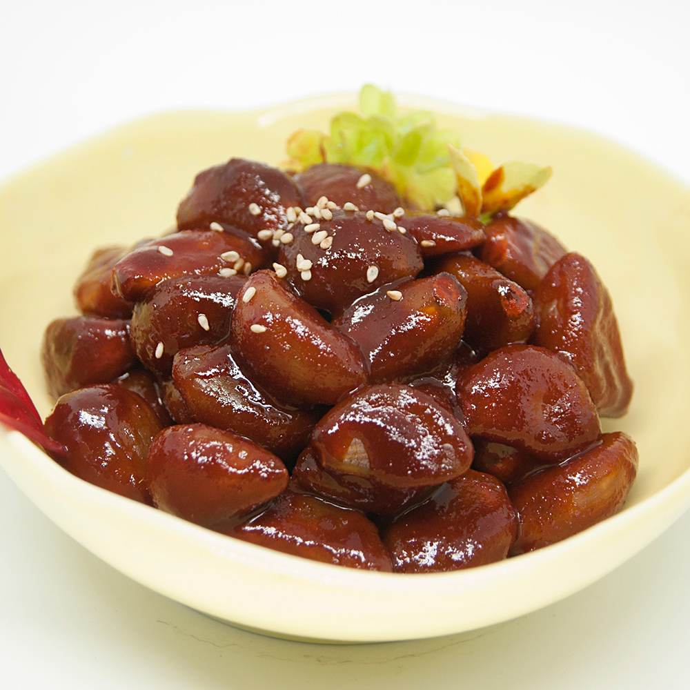 [전통장명가] 짭조름하고 달콤한 고추장마늘 장아찌 200g~1kg