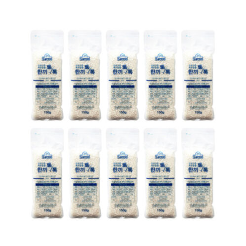 [25년(상급)] L-grow 씻어나온 깨끗한쌀 한끼톡톡 청결미 150g*10개입