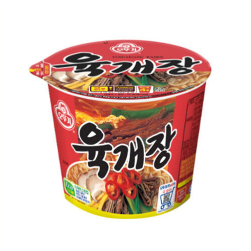 [오뚜기] 육개장 용기 12개입/컵라면