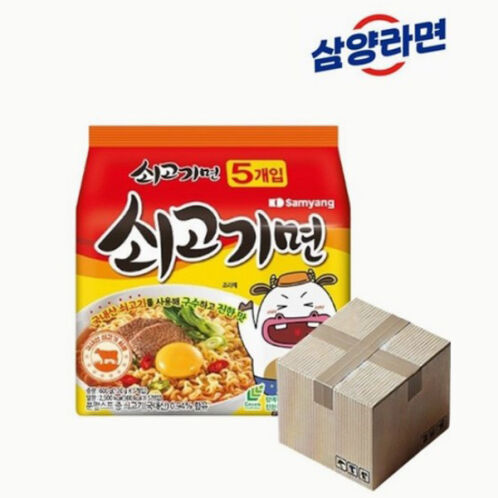 [삼양식품] 대관령 쇠고기면(5입멀티) 40개입