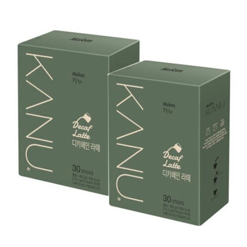 [맥심] 카누 라떼 디카페인 30Tx2개입