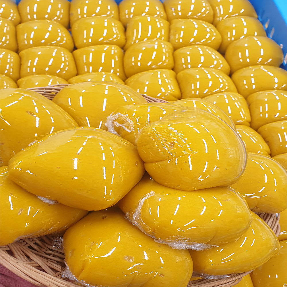 울산행복떡집 단호박인절미 1kg(8~9개, 고물선택)