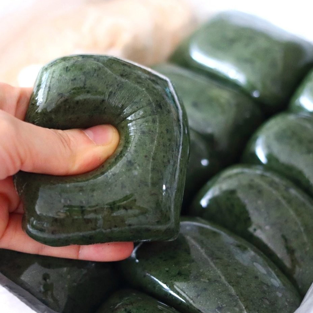 수제 해풍 쑥 인절미 1kg(약 8개~9개)+콩가루 150g