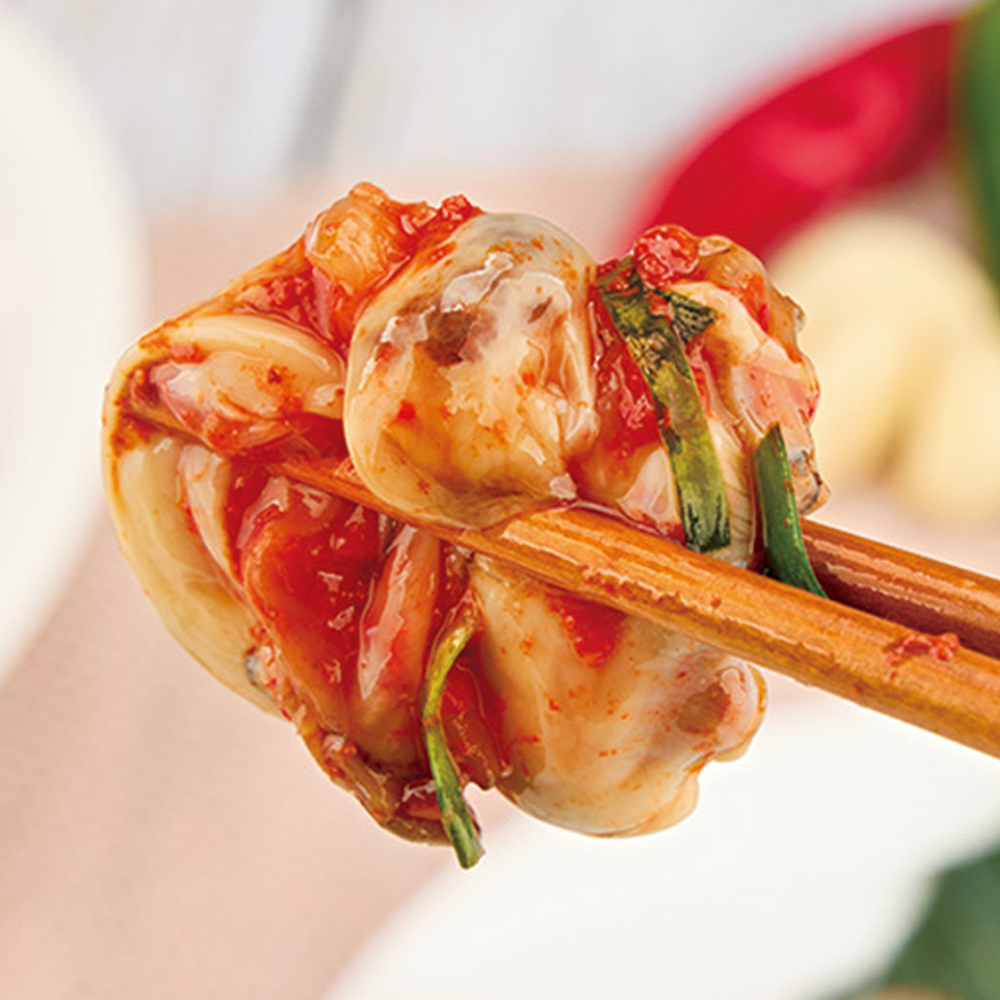 30년 전통 맛깔난 통영 생굴 무침 330g 1팩/2팩