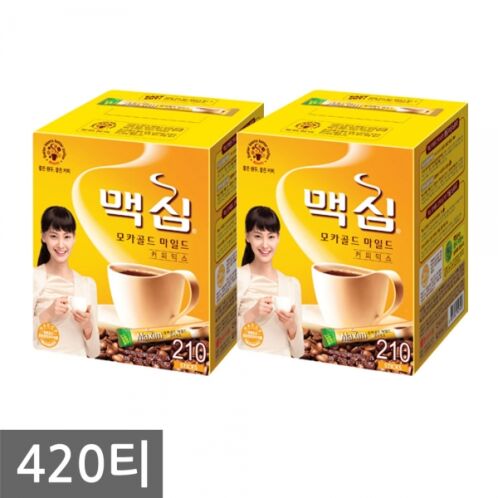 [맥심] 모카골드 420티(210티+210티)