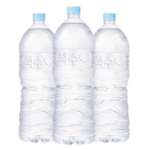[석수] 하이트진로석수_무라벨_생수 2Lx6병