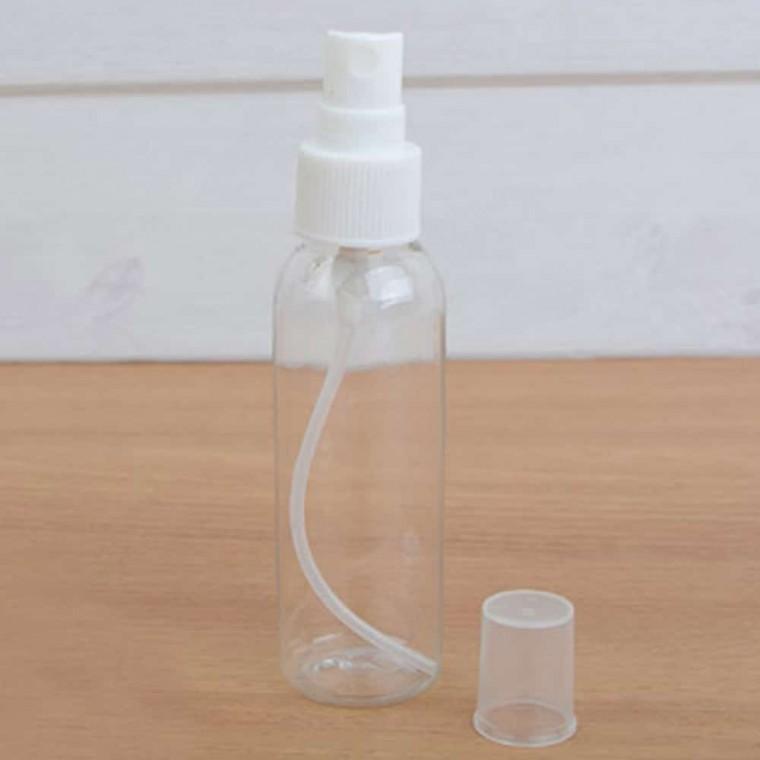 혜명몰 투명 용기 60ml 휴대용 펌프형 스프레이 스프레이병 화장품공병